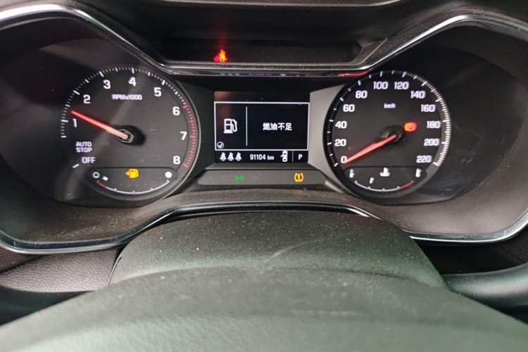 Used Chevrolet Trailblazer 2019 435T Redline CVT Two-Wheel Drive Chirui Version China VI Standard Odometer Close Up