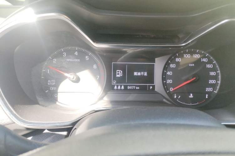 Used Chevrolet Trailblazer 2019 435T Redline CVT Two-Wheel Drive Chirui Version China VI Standard Odometer Close Up