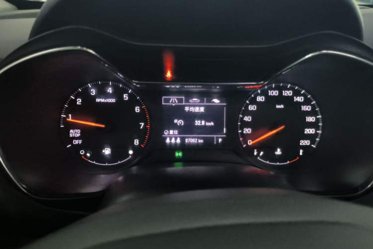 Used Chevrolet Trailblazer 2019 435T Redline CVT Two-Wheel Drive Chirui Version China VI Standard Odometer Close Up