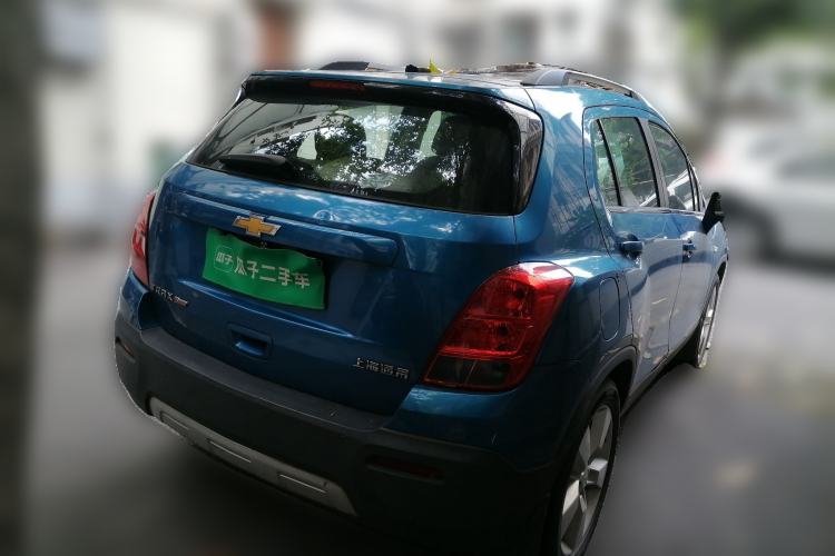 Used Chevrolet Trax 2014 1.4T Automatic Two-Wheel Drive Luxury Model Rear Right 45 Deg