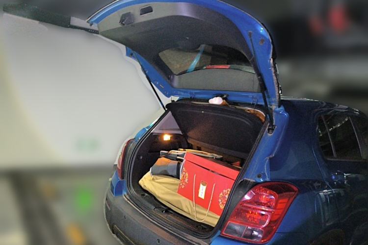 Used Chevrolet Trax 2014 1.4T Automatic Two-Wheel Drive Comfort Version Trunk