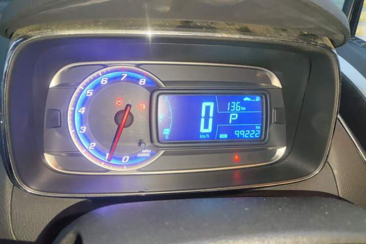 Used Chevrolet Trax 2014 1.4T Automatic Two-Wheel Drive Comfort Version Odometer Close Up
