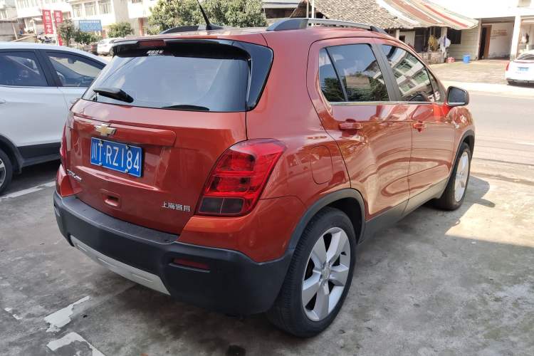 Used Chevrolet Trax 2014 1.4T Automatic Two-Wheel Drive Luxury Model Rear Right 45 Deg