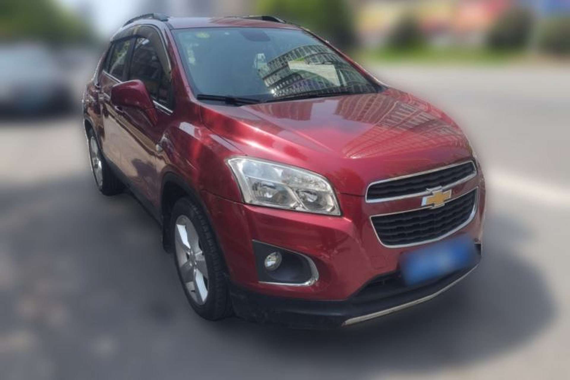 Used Chevrolet Trax 2014 1.4T Automatic Two-Wheel Drive Luxury Model Front Right 45 Deg