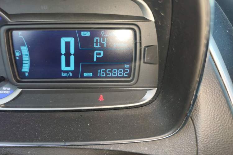 Used Chevrolet Trax 2014 1.4T Automatic Two-Wheel Drive Luxury Model Odometer Close Up