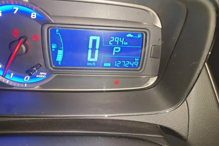 Used Chevrolet Trax 2014 1.4T Automatic Two-Wheel Drive Comfort Version Odometer Close Up