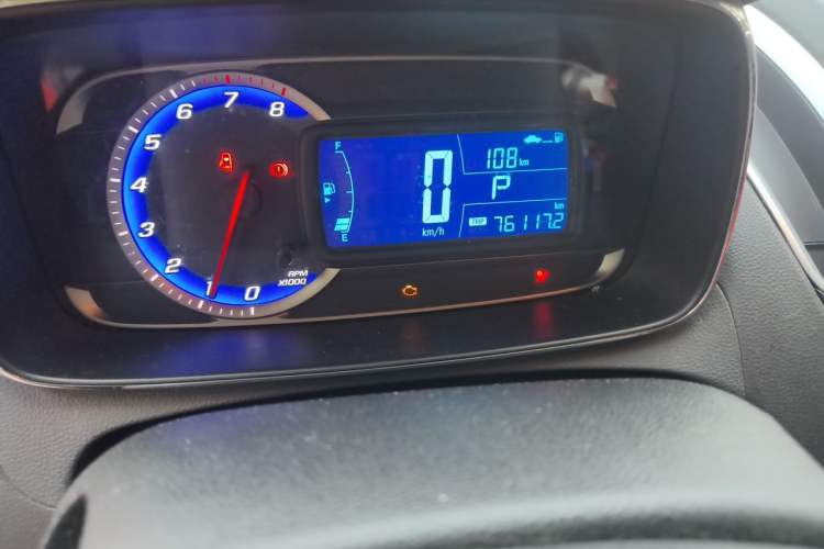 Used Chevrolet Trax 2014 1.4T Automatic Two-Wheel Drive Comfort Version Odometer Close Up
