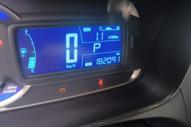 Used Chevrolet Trax 2014 1.4T Automatic Two-Wheel Drive Comfort Version Odometer Close Up