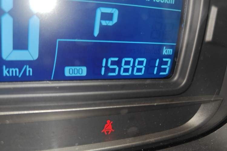 Used Chevrolet Trax 2014 1.4T Automatic Two-Wheel Drive Comfort Version Odometer Close Up
