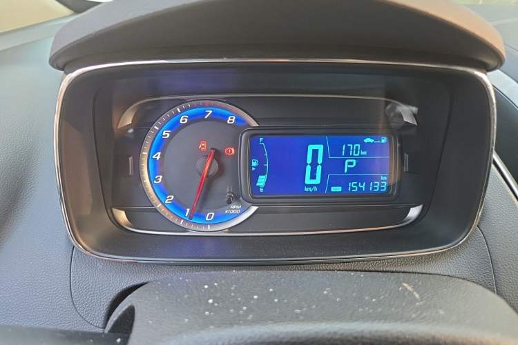 Used Chevrolet Trax 2014 1.4T Automatic Two-Wheel Drive Comfort Version Odometer Close Up