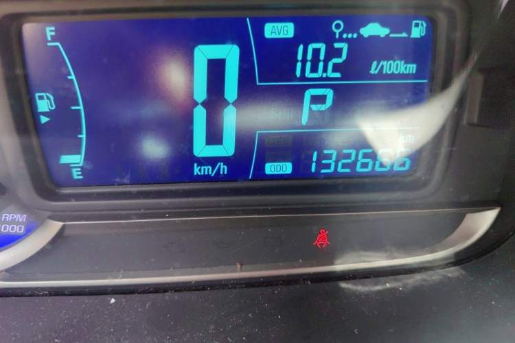 Used Chevrolet Trax 2014 1.4T Transformers Limited Edition Odometer Close Up