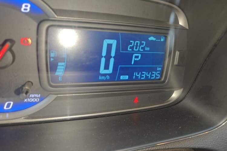 Used Chevrolet Trax 2014 1.4T Automatic All-Wheel Drive Flagship Version Odometer Close Up
