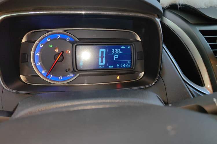 Used Chevrolet Trax 2014 1.4T Automatic All-Wheel Drive Flagship Version Odometer Close Up