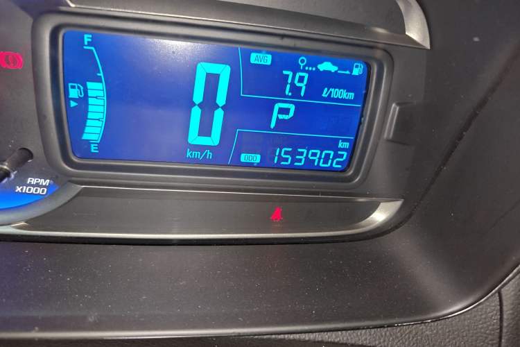 Used Chevrolet Trax 2014 1.4T Automatic Two-Wheel Drive Comfort Version Odometer Close Up