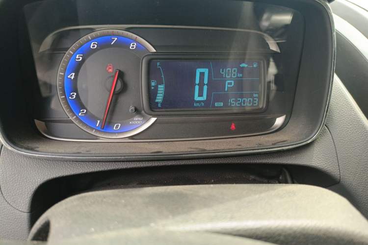 Used Chevrolet Trax 2014 1.4T Automatic Two-Wheel Drive Luxury Model Odometer Close Up