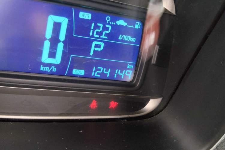 Used Chevrolet Trax 2014 1.4T Automatic Two-Wheel Drive Comfort Version Odometer Close Up