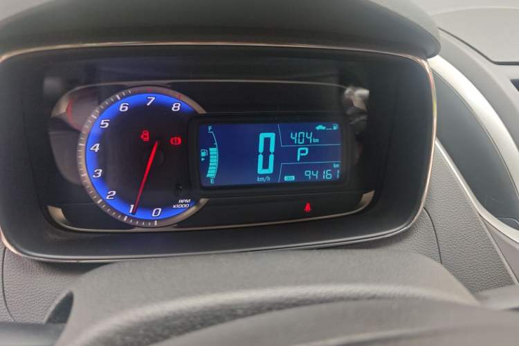 Used Chevrolet Trax 2014 1.4T Automatic Two-Wheel Drive Luxury Model Odometer Close Up