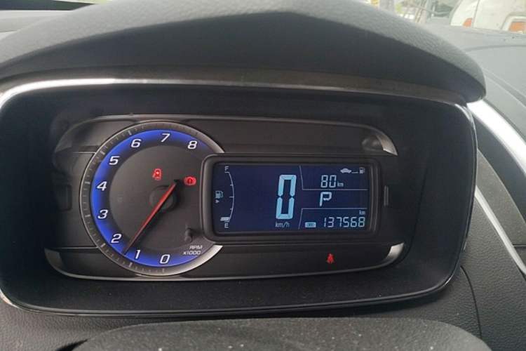Used Chevrolet Trax 2014 1.4T Automatic Two-Wheel Drive Comfort Version Odometer Close Up