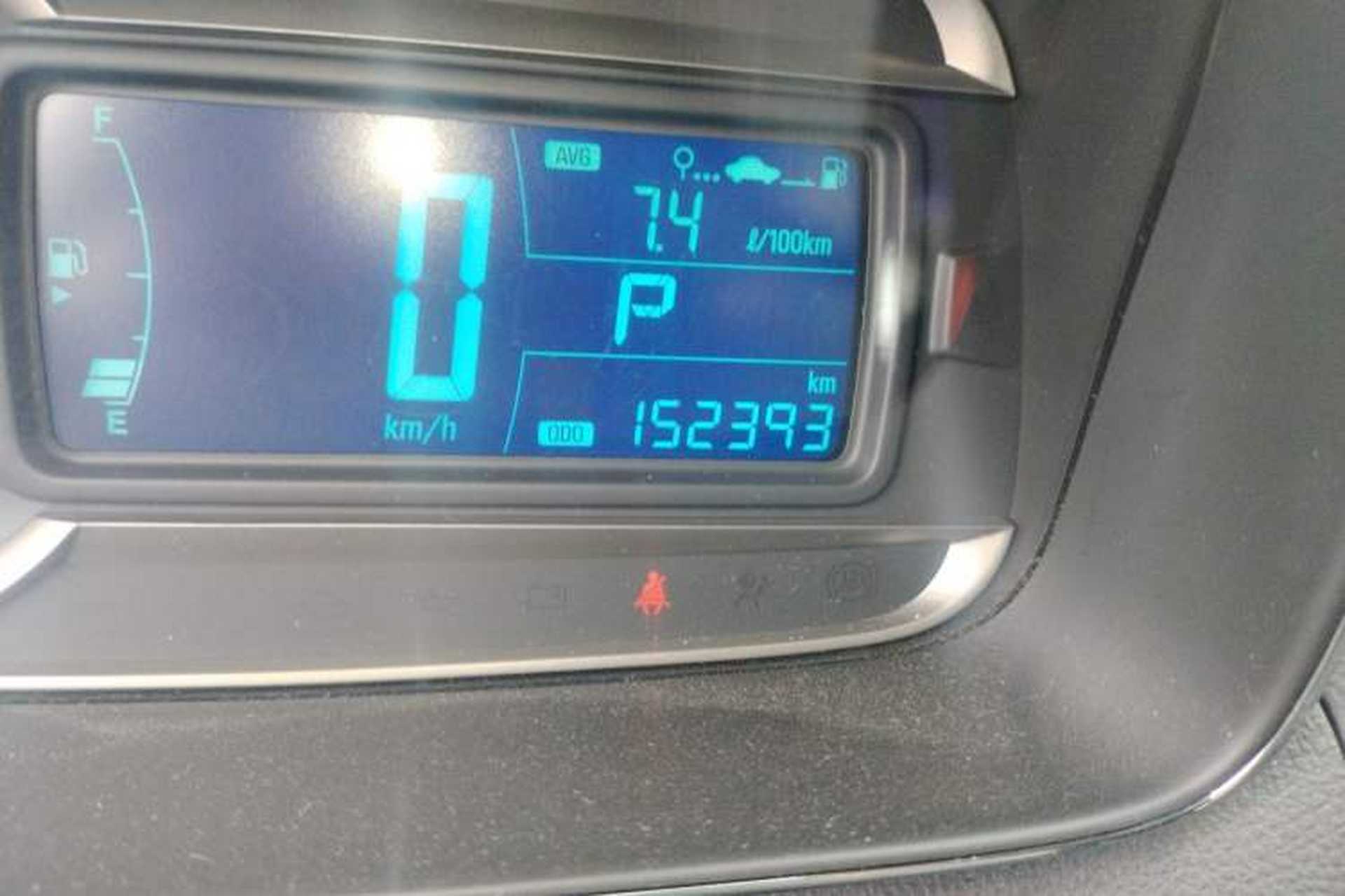 Used Chevrolet Trax 2014 1.4T Automatic Two-Wheel Drive Luxury Model Odometer Close Up