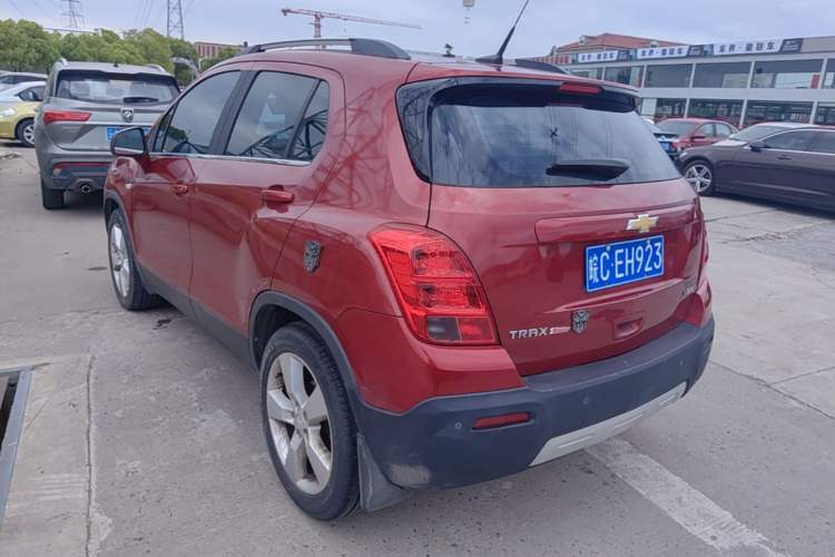 Used Chevrolet Trax 2014 1.4T Automatic Two-Wheel Drive Luxury Model Rear Left 45 Deg