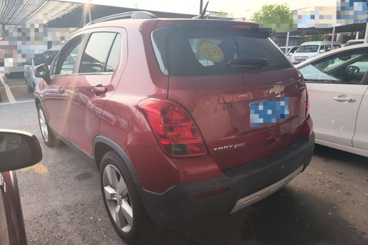 Used Chevrolet Trax 2014 1.4T Automatic Two-Wheel Drive Luxury Model Rear Left 45 Deg