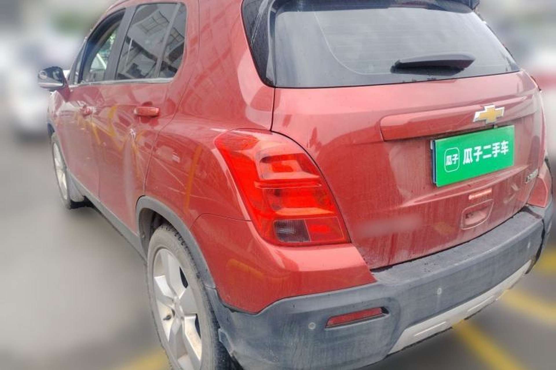 Used Chevrolet Trax 2014 1.4T Automatic Two-Wheel Drive Luxury Model Rear Left 45 Deg