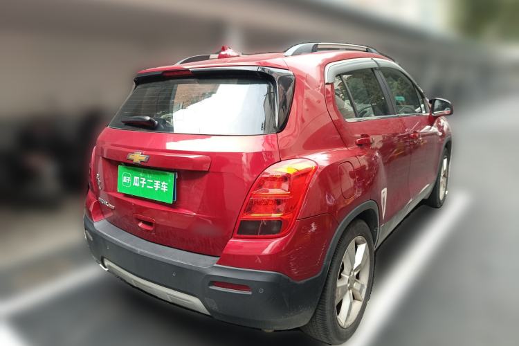 Used Chevrolet Trax 2014 1.4T Automatic Two-Wheel Drive Luxury Model Rear Right 45 Deg