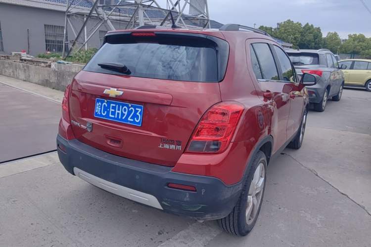 Used Chevrolet Trax 2014 1.4T Automatic Two-Wheel Drive Luxury Model Rear Right 45 Deg