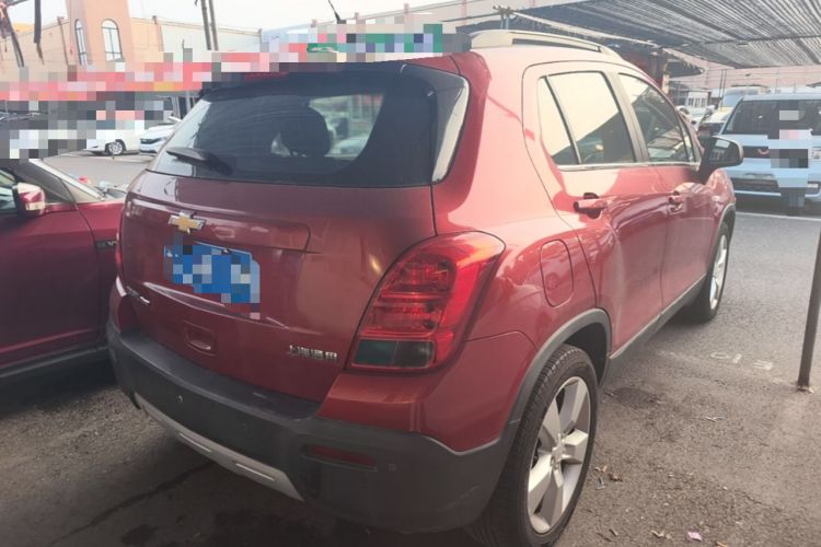 Used Chevrolet Trax 2014 1.4T Automatic Two-Wheel Drive Luxury Model Rear Right 45 Deg