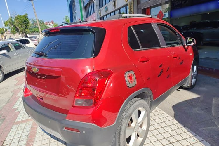 Used Chevrolet Trax 2014 1.4T Automatic Two-Wheel Drive Luxury Model Rear Right 45 Deg