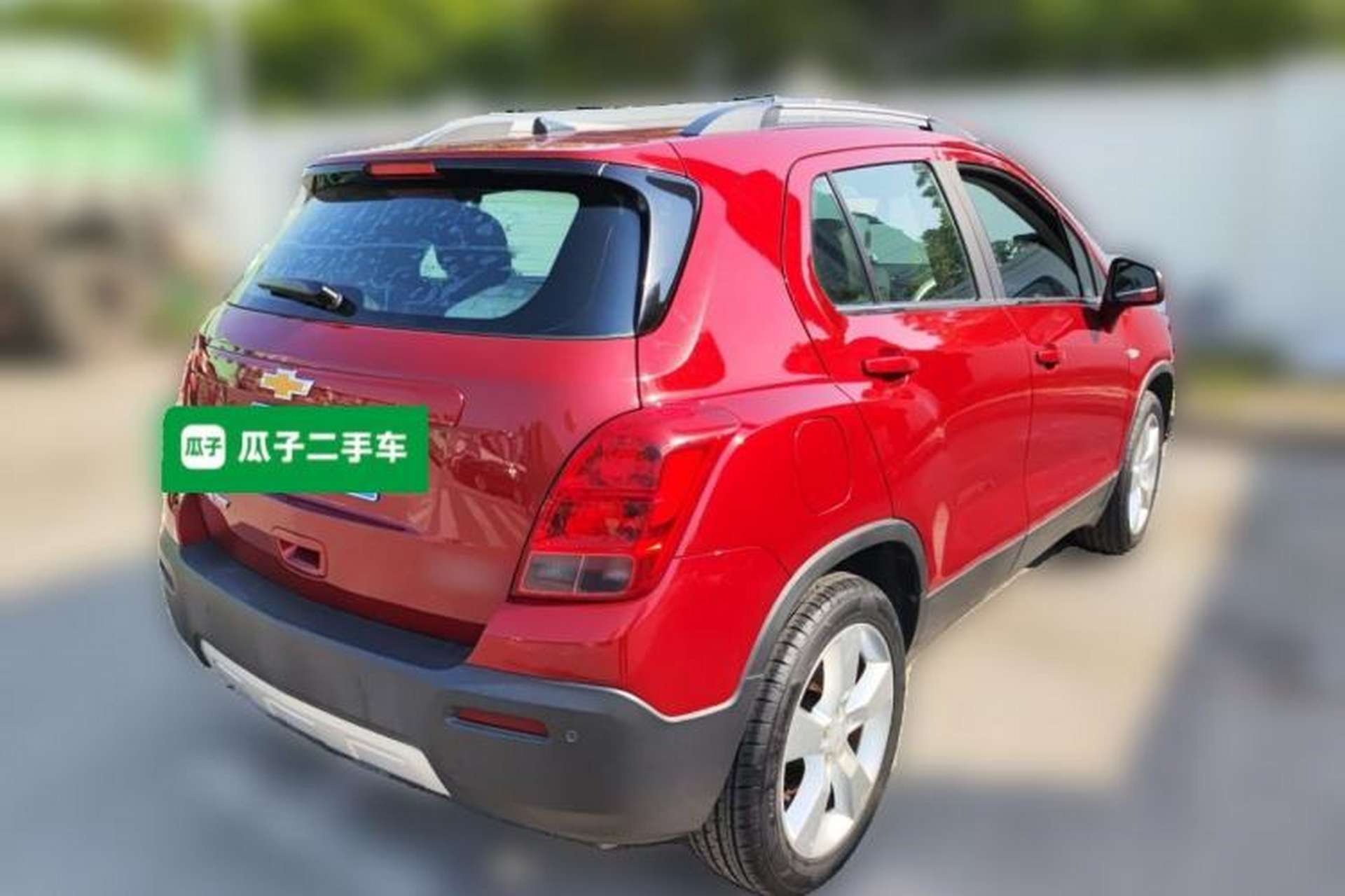 Used Chevrolet Trax 2014 1.4T Automatic Two-Wheel Drive Luxury Model Rear Right 45 Deg