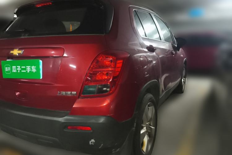 Used Chevrolet Trax 2014 1.4T Manual Two-Wheel Drive Comfort Model Rear Right 45 Deg
