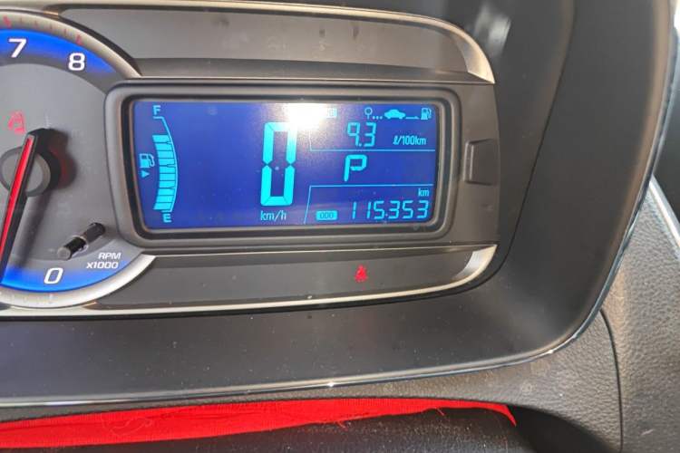 Used Chevrolet Trax 2014 1.4T Automatic Two-Wheel Drive Comfort Version Odometer Close Up