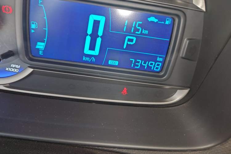 Used Chevrolet Trax 2014 1.4T Automatic Two-Wheel Drive Comfort Version Odometer Close Up