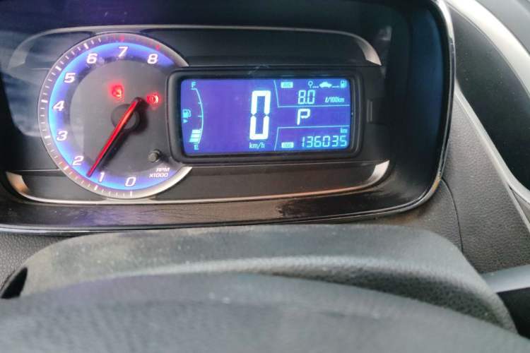 Used Chevrolet Trax 2014 1.4T Automatic Two-Wheel Drive Comfort Version Odometer Close Up