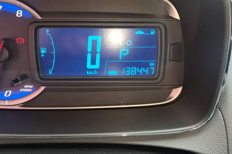 Used Chevrolet Trax 2014 1.4T Automatic All-Wheel Drive Flagship Version Odometer Close Up