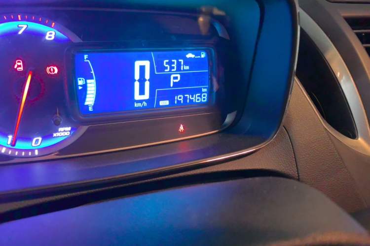 Used Chevrolet Trax 2014 1.4T Automatic Two-Wheel Drive Comfort Version Odometer Close Up