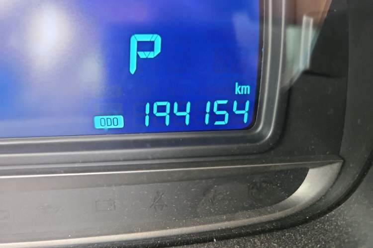 Used Chevrolet Trax 2014 1.4T Automatic Two-Wheel Drive Luxury Model Odometer Close Up