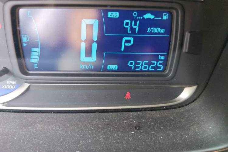 Used Chevrolet Trax 2014 1.4T Automatic Two-Wheel Drive Comfort Version Odometer Close Up