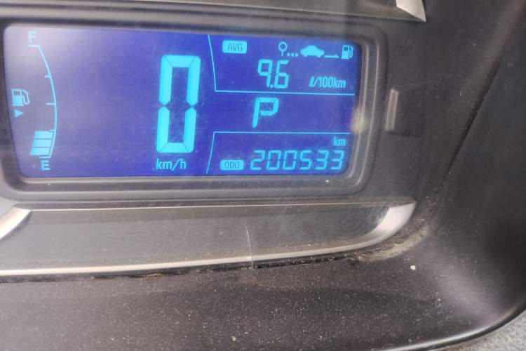 Used Chevrolet Trax 2014 1.4T Automatic Two-Wheel Drive Comfort Version Odometer Close Up