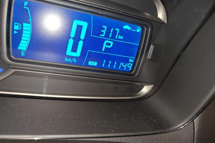 Used Chevrolet Trax 2014 1.4T Automatic Two-Wheel Drive Comfort Version Odometer Close Up