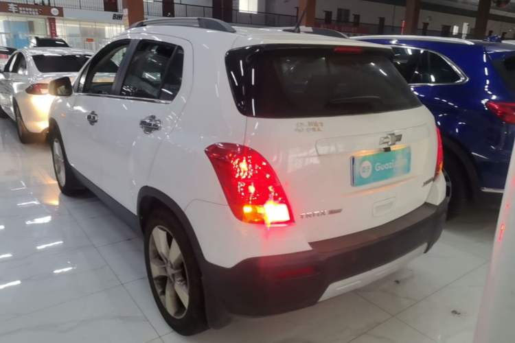 Used Chevrolet Trax 2014 1.4T Automatic Two-Wheel Drive Luxury Model Rear Left 45 Deg