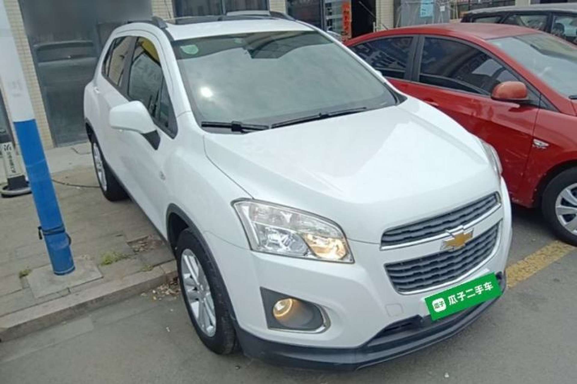 Used Chevrolet Trax 2016 1.4T Automatic Two-Wheel Drive Comfort Version with Sunroof Front Right 45 Deg