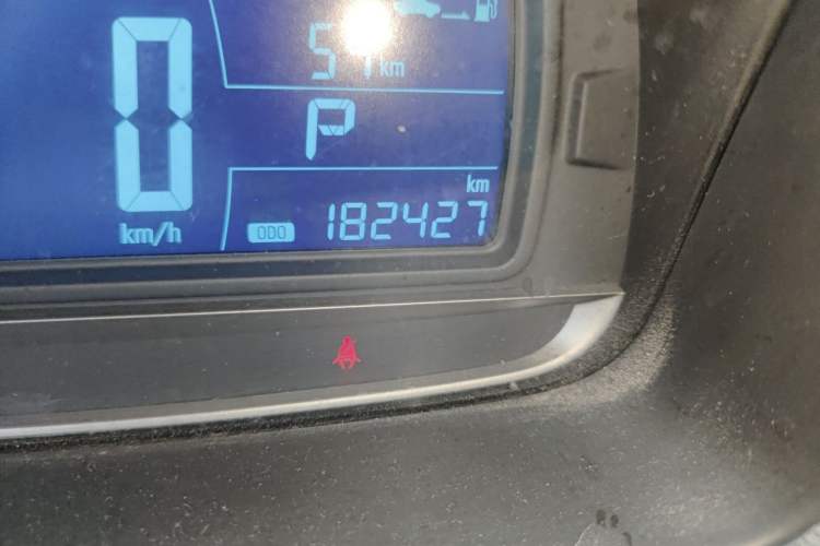 Used Chevrolet Trax 2016 1.4T Automatic 4x4 Flagship Model Odometer Close Up