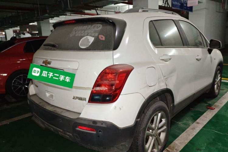 Used Chevrolet Trax 2016 1.4T Automatic Two-Wheel Drive Comfort Version with Sunroof Rear Right 45 Deg