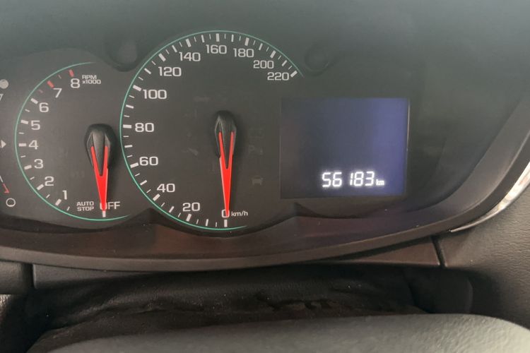 Used Chevrolet Trax 2017 1.4T Automatic Two-Wheel Drive Comfort Version Odometer Close Up