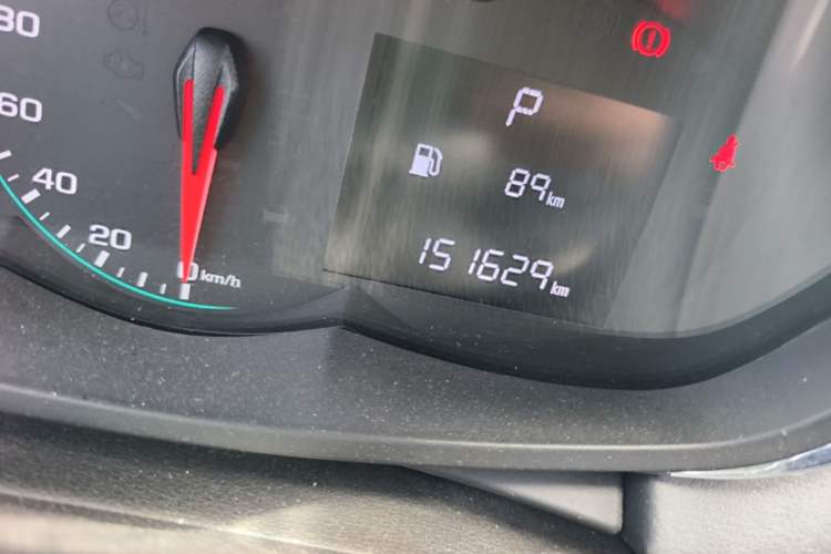 Used Chevrolet Trax 2017 1.4T Automatic Two-Wheel Drive Comfort Version Odometer Close Up