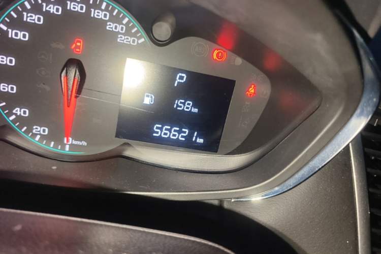 Used Chevrolet Trax 2017 1.4T Automatic Two-Wheel Drive Comfort Version Odometer Close Up