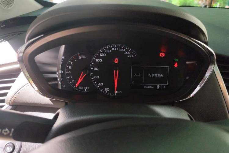 Used Chevrolet Trax 2017 1.4T Automatic Two-Wheel Drive Luxury Version Instrument Cluster