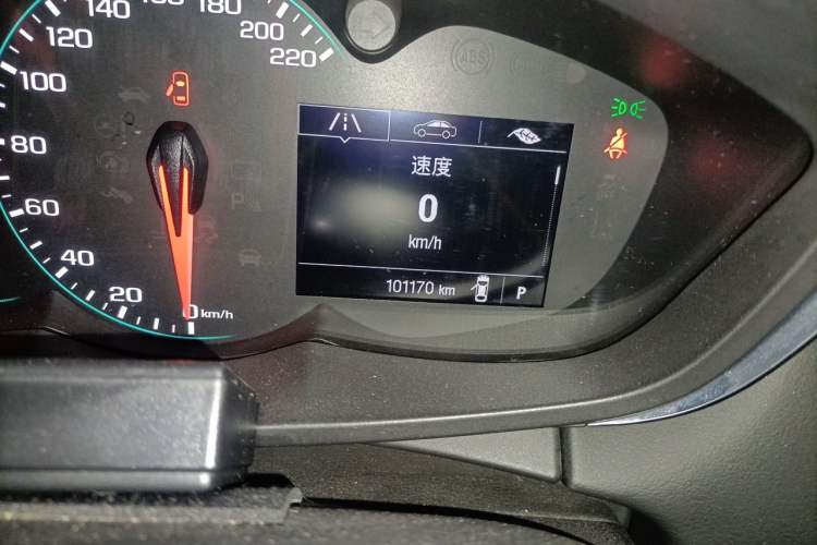 Used Chevrolet Trax 2017 1.4T Automatic Two-Wheel Drive Luxury Version Odometer Close Up